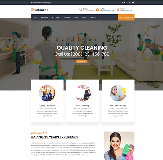 cleaning onepage1 | Batiment-Building & Construction WordPress Theme
