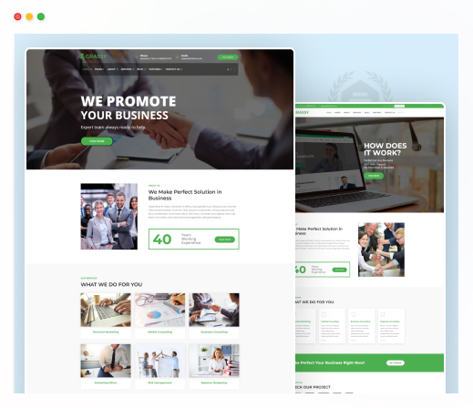 grassy thumbinil 1 | Grassy - Business WordPress Theme