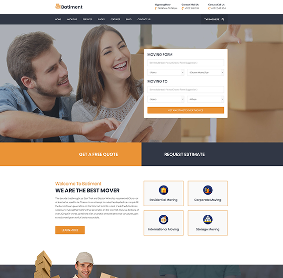 home101 | Batiment-Building & Construction WordPress Theme