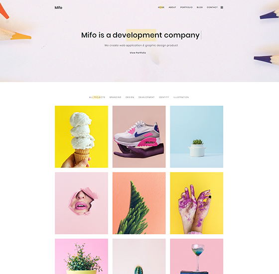 home31 | Mifo - Creative Minimal Portfolio WordPress Theme