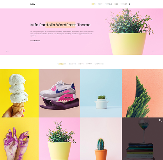 home41 | Mifo - Creative Minimal Portfolio WordPress Theme