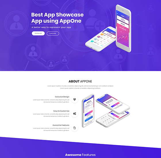 home7 | AppOne - App Landing WordPress Theme