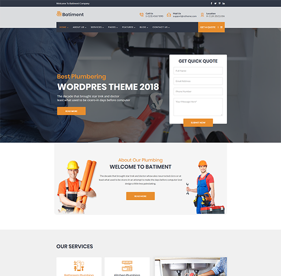 home83 | Batiment-Building & Construction WordPress Theme