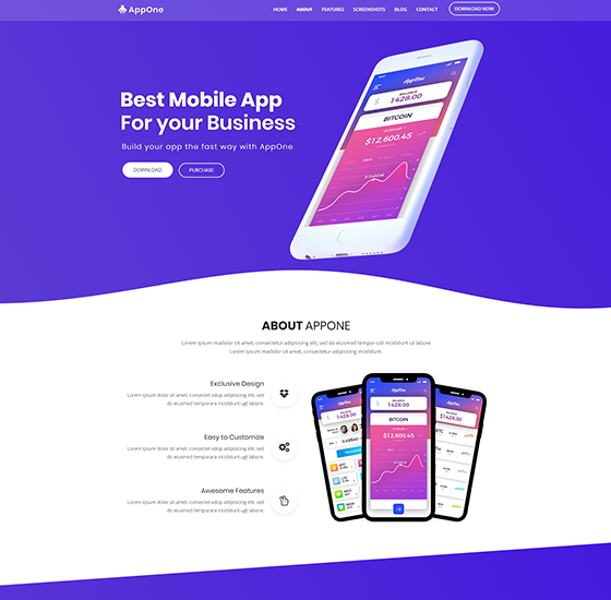 home9 | AppOne - App Landing WordPress Theme