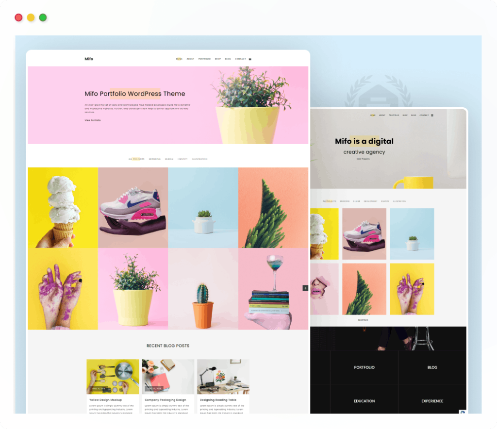 mifo product thumb | Mifo - Creative Minimal Portfolio WordPress Theme