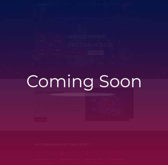 coming soon1 | Eventeo - Event & Conference WordPress Theme
