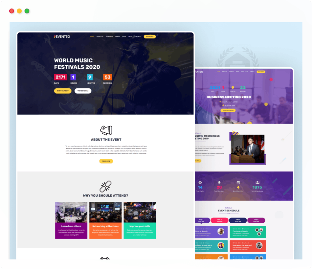 eventeo product thumb | Eventeo - Event & Conference WordPress Theme
