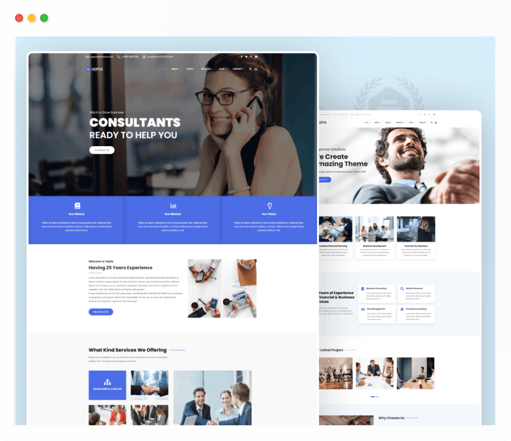 hepta product thumb | Hepta - Multipurpose Business WordPress Theme
