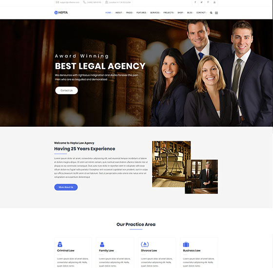 home151 | Hepta - Multipurpose Business WordPress Theme