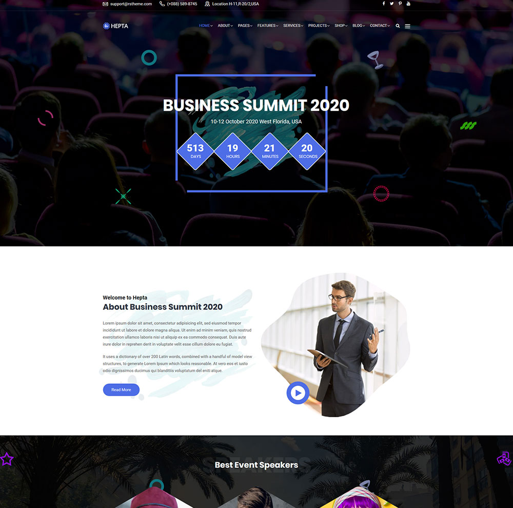 home171 | Hepta - Multipurpose Business WordPress Theme