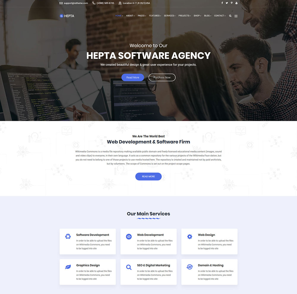 home181 | Hepta - Multipurpose Business WordPress Theme