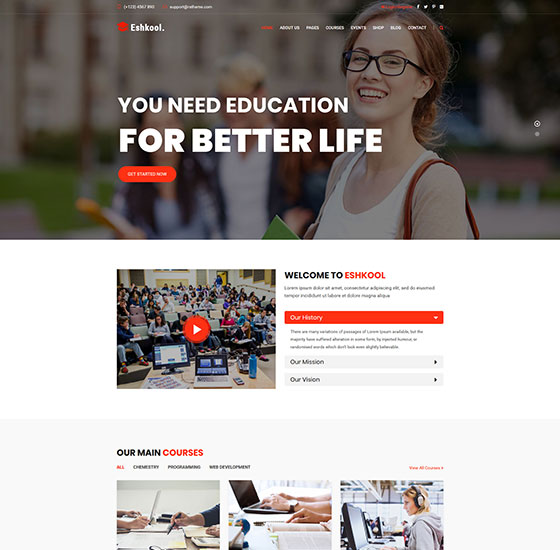 home31 1 | Eshkool - Education WordPress Theme