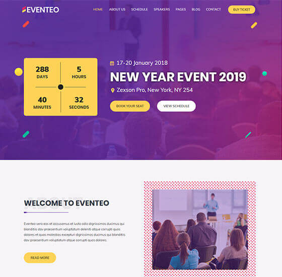 home31 | Eventeo - Event & Conference WordPress Theme