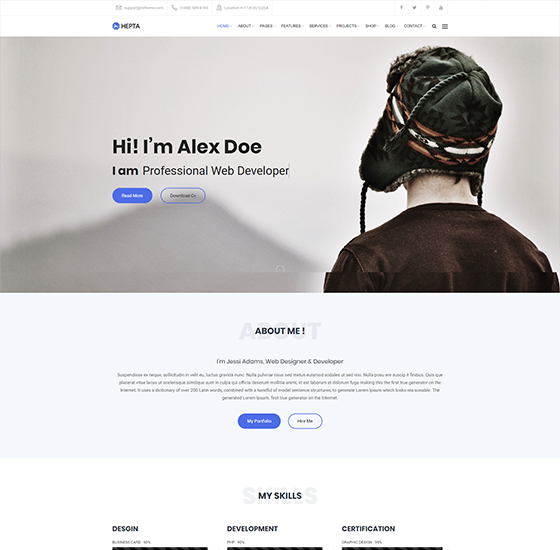 home71 | Hepta - Multipurpose Business WordPress Theme