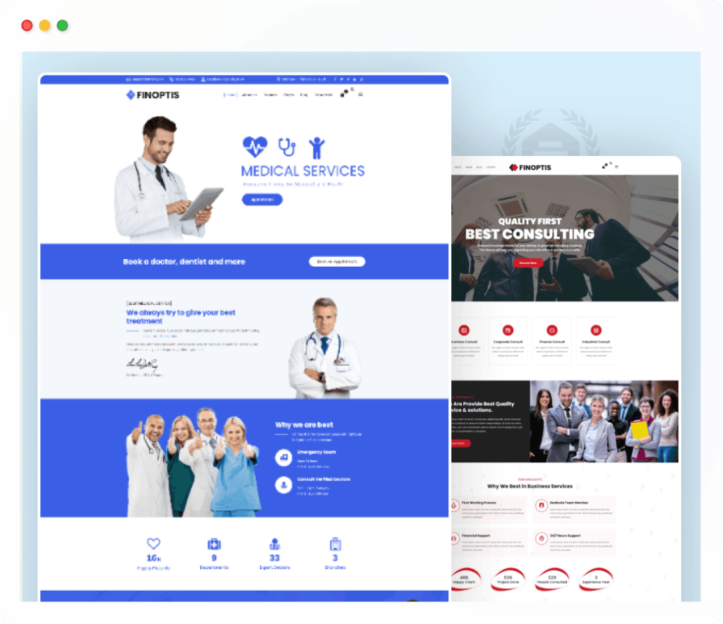 finoptis product thumb | Finoptis - Multipurpose Business WordPress Theme
