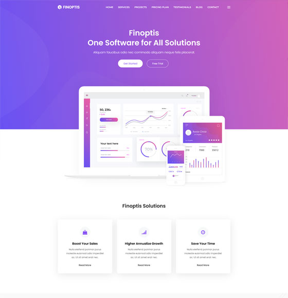 home121 | Finoptis - Multipurpose Business WordPress Theme
