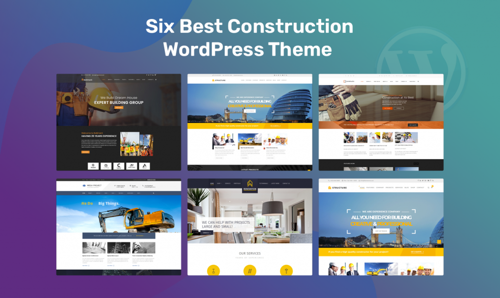 6 Best Construction WordPress Theme