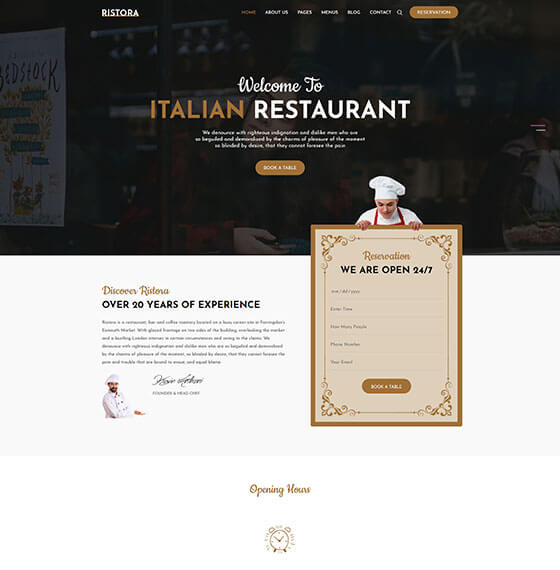 ristora home7 | Ristora - Restaurant & Food WordPress Theme