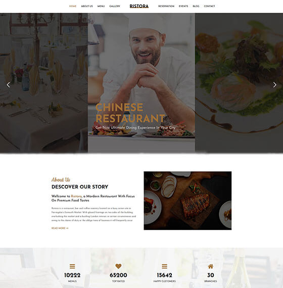 ristora home8 | Ristora - Restaurant & Food WordPress Theme