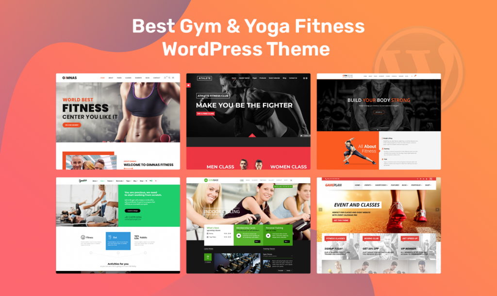 Best Gym & Fitness WordPress Theme 1 Best Gym & Fitness WordPress Theme