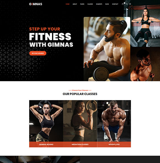 home21 | Gimnas - Gym Fitness WordPress Theme