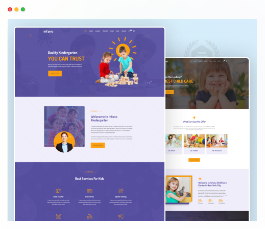 infano thumbninil | Infano - Kindergarten & Preschool WordPress Theme