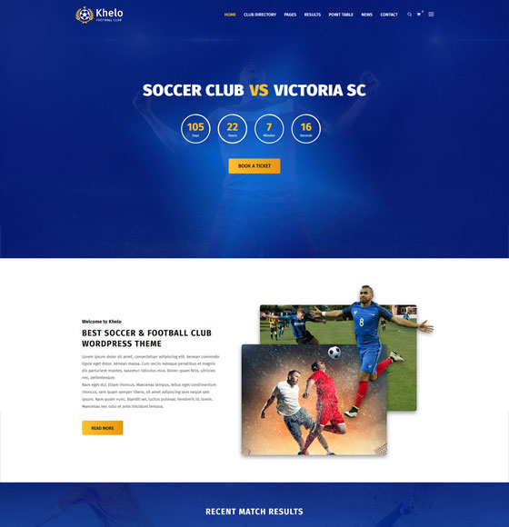 home2 | Khelo - Soccer & Football Club WordPress Theme