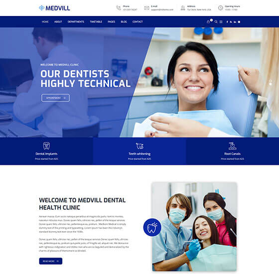 home41 | Medvill - Health & Medical WordPress Theme