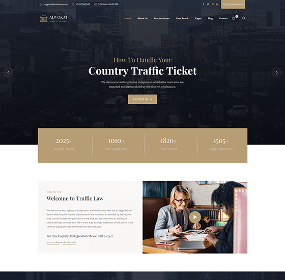 home43 | Advokat - Lawyer & Lawfirm WordPress Theme