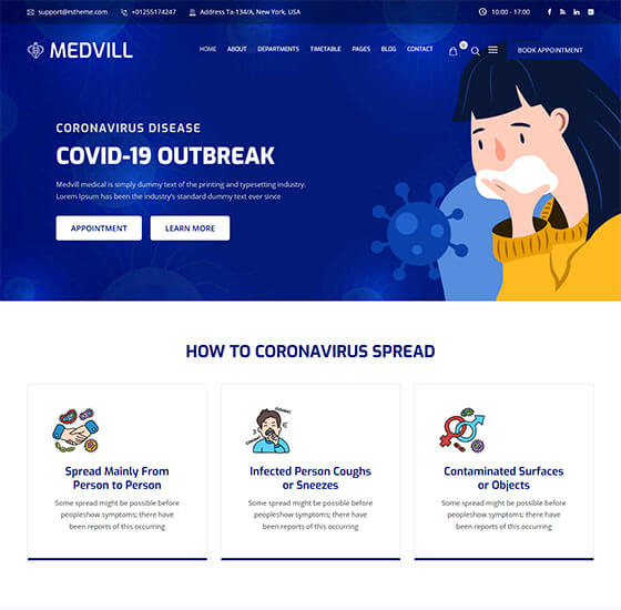 home81 | Medvill - Health & Medical WordPress Theme