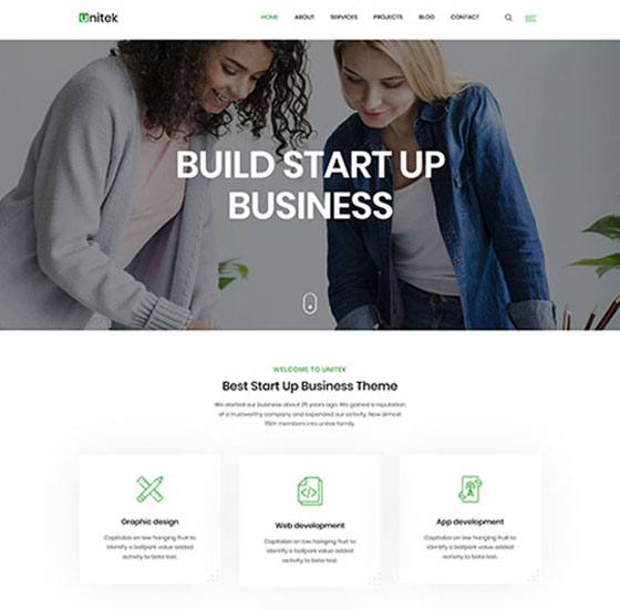 home51 | Unitek - Business WordPress Theme