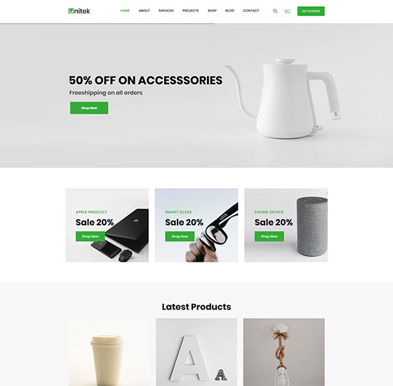 home81 | Unitek - Business WordPress Theme