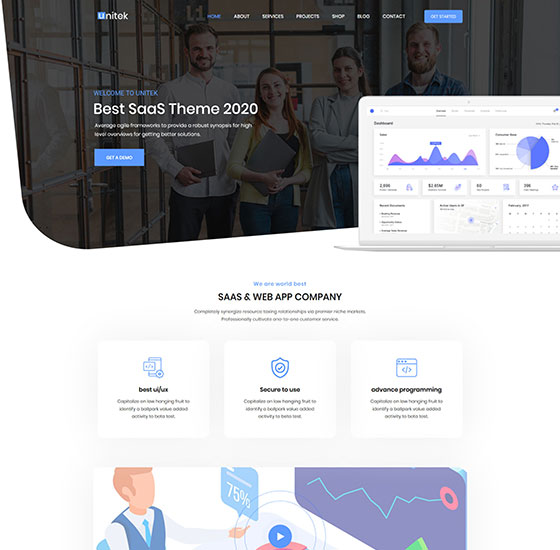 home93 | Unitek - Business WordPress Theme