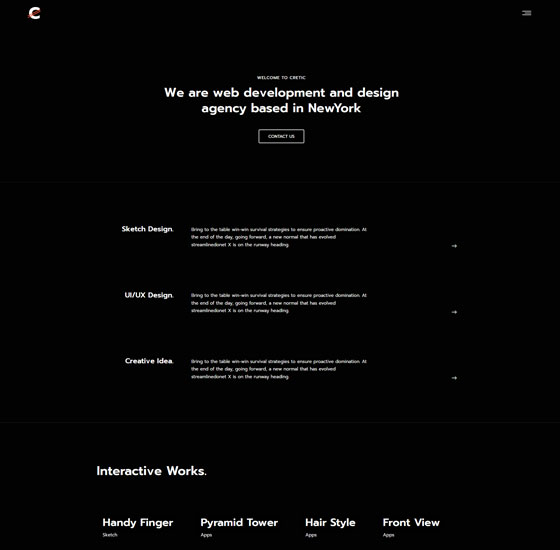 cretic home16 | Cretic - Creative Agency WordPress Theme