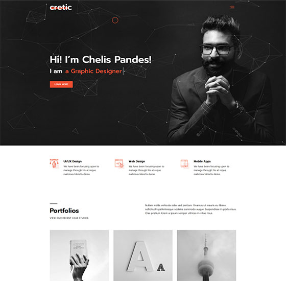 cretic particle | Cretic - Creative Agency WordPress Theme