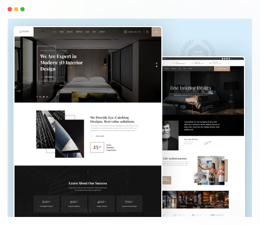 archtek thumbninil | Archtek - Architecture Interior WordPress Theme