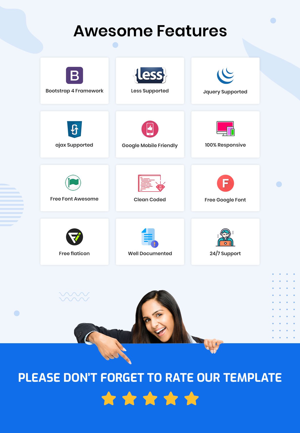 Reobiz - Consulting Business HTML Template 7 feature and plugins