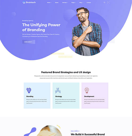 home131 | Braintech - Technology & IT Solutions WordPress Theme
