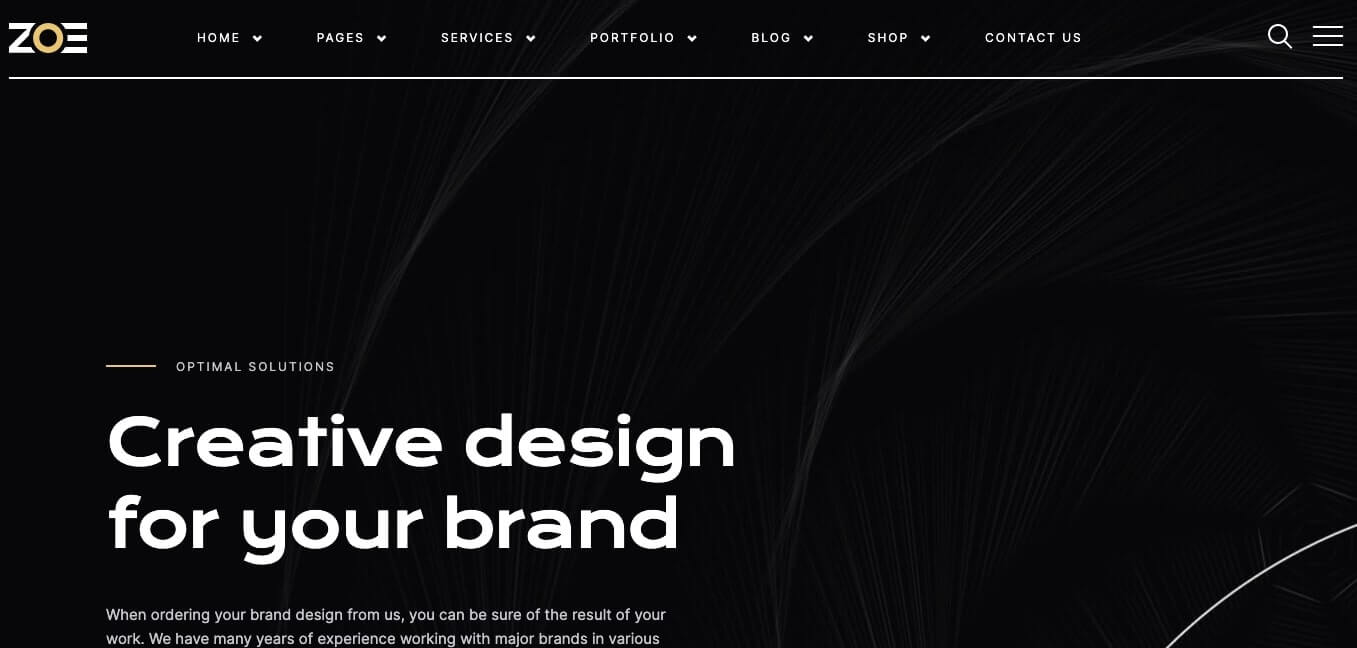 ZOE Creative Agency WordPress Theme Preview ThemeForest 2021 04 17 03 51 53 | Best 10 Creative Agency WordPress Theme