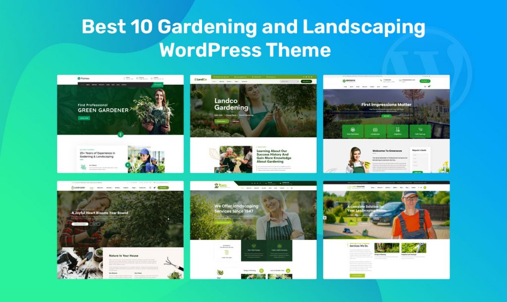 grd | Best 10 Gardening and Landscaping WordPress Theme
