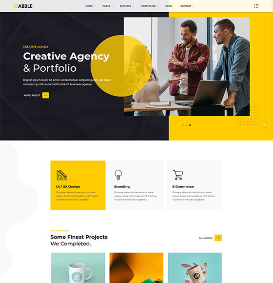 home131 | Dabble - Creative Agency WordPress Theme