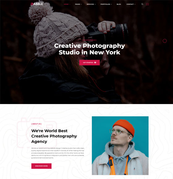 home151 | Dabble - Creative Agency WordPress Theme