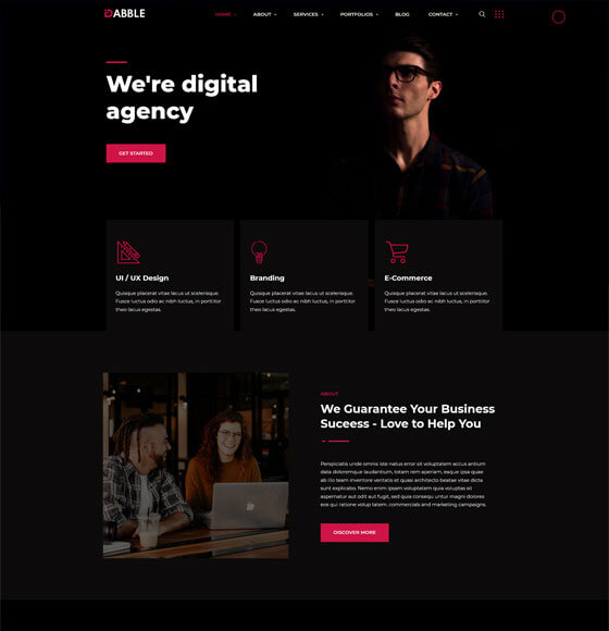 home41 | Dabble - Creative Agency WordPress Theme