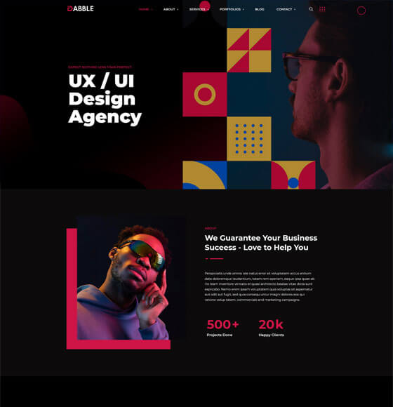 home51 | Dabble - Creative Agency WordPress Theme