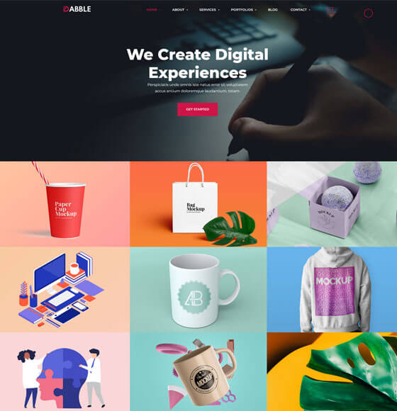 home81 | Dabble - Creative Agency WordPress Theme