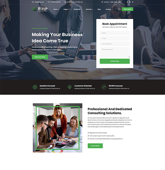home53 | Bizup - Business Consulting WordPress Theme