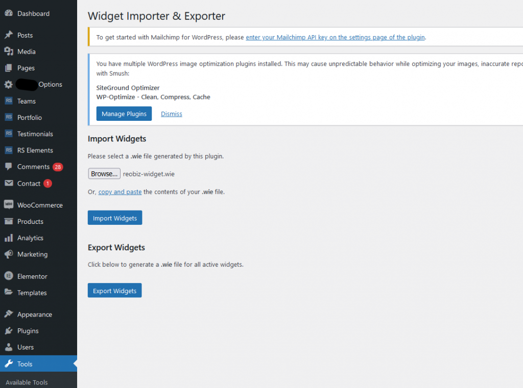 Manual Import | RSTheme