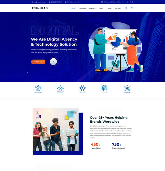 home41 | Teknolab - Technology & IT Solutions WordPress Theme