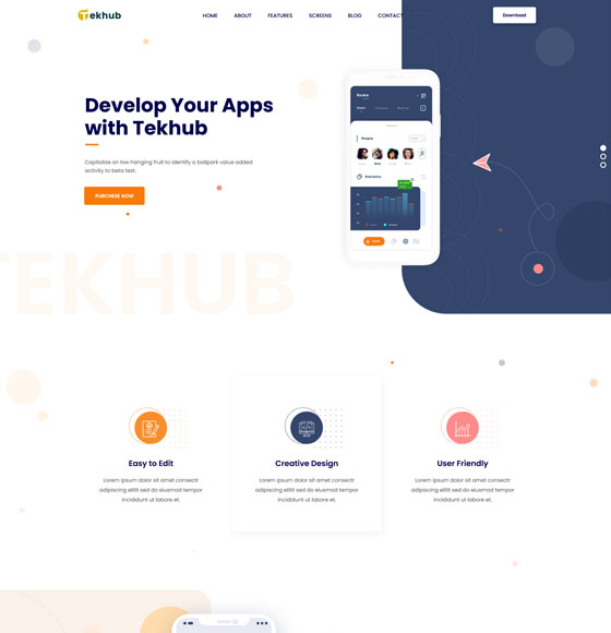 tekhub home7 | Tekhub - AI Startup WordPress Theme