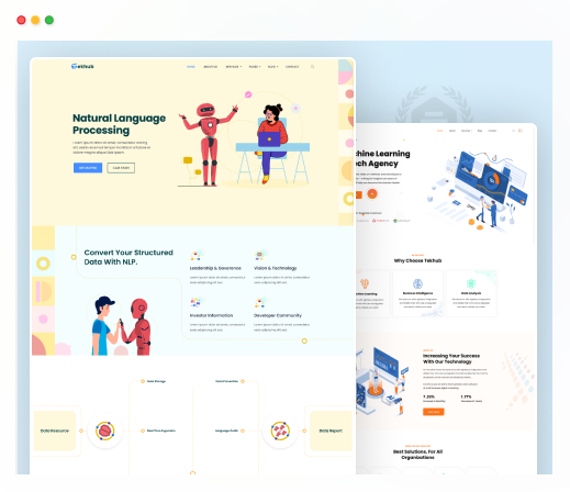 tekhub thumbninil | Tekhub - AI Startup WordPress Theme